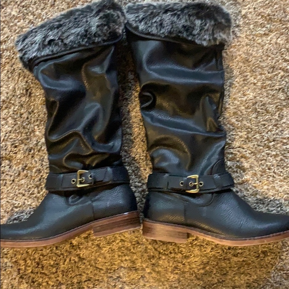 Knee high boots
